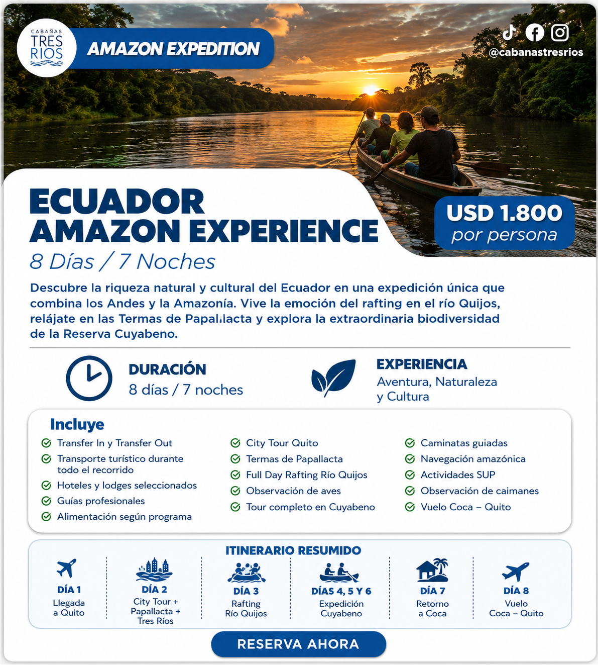 Ecuador Amazon Experience