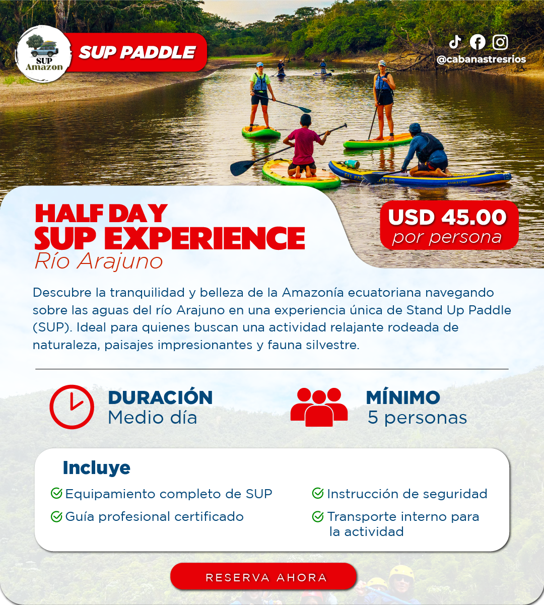 Half Day SUP Experience